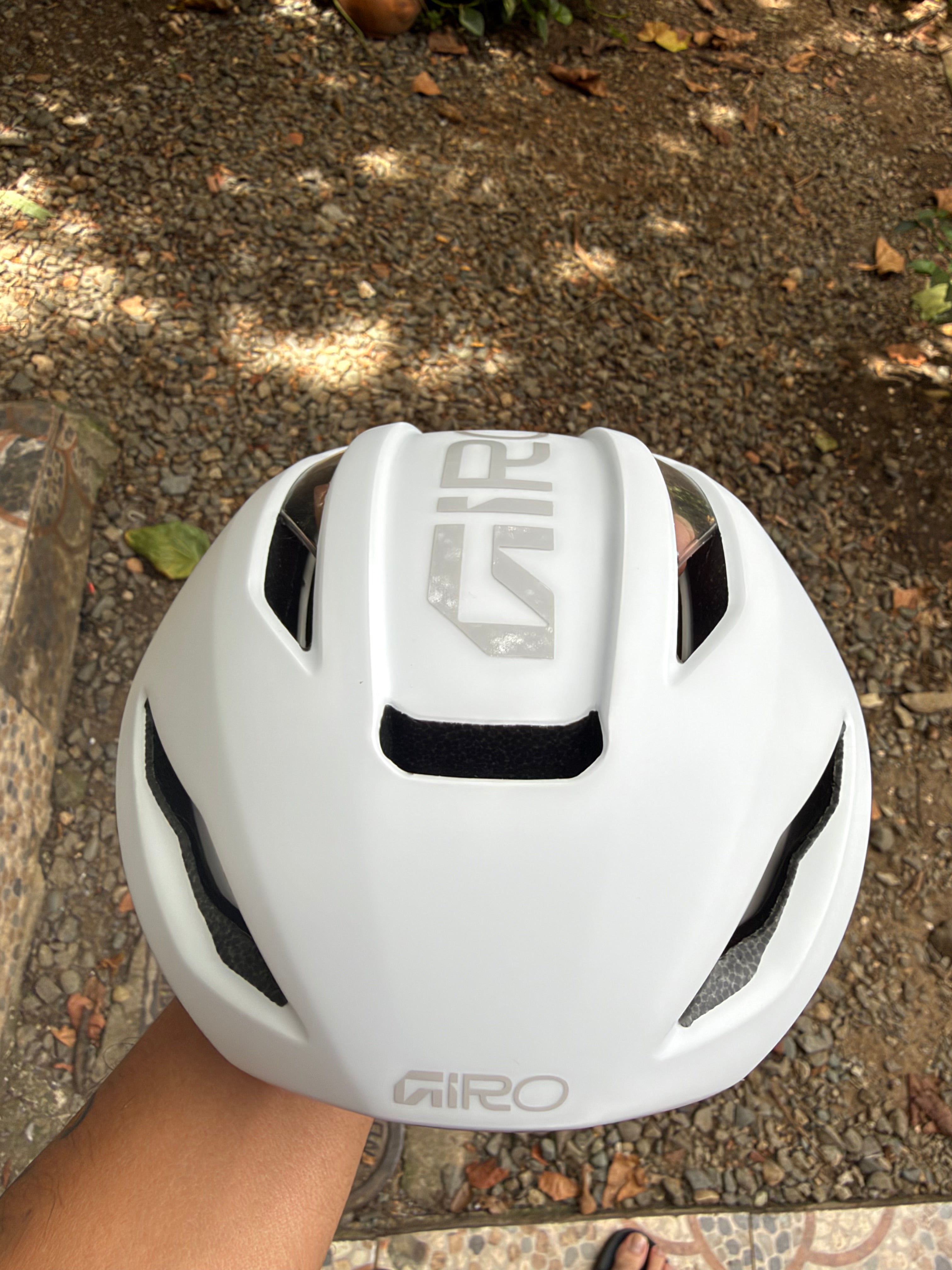Casco Aero Giro Eclipse Spherical MIPS Pro - Matte White