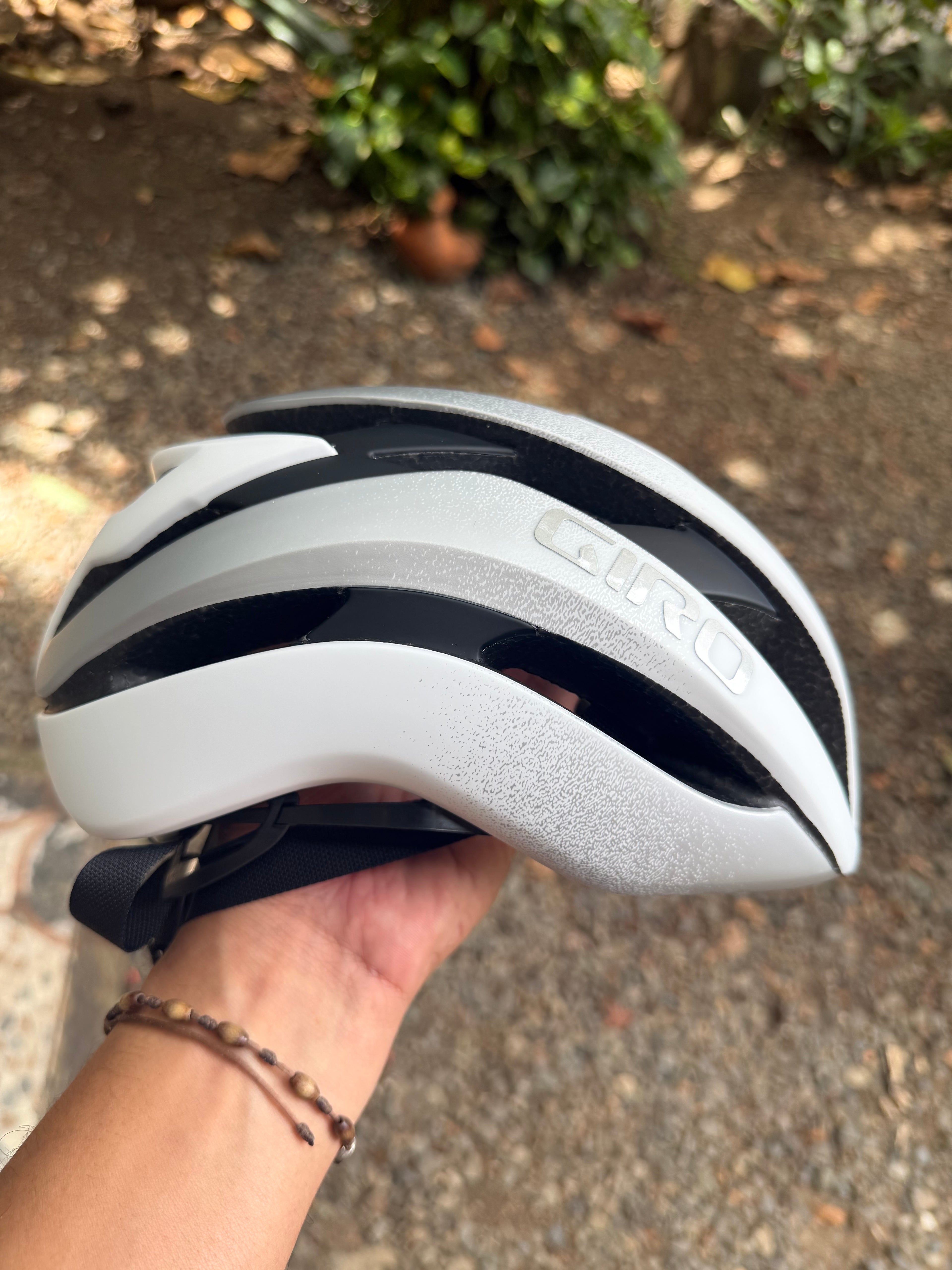 Casco Giro Cielo MIPS - White / Silver Fade