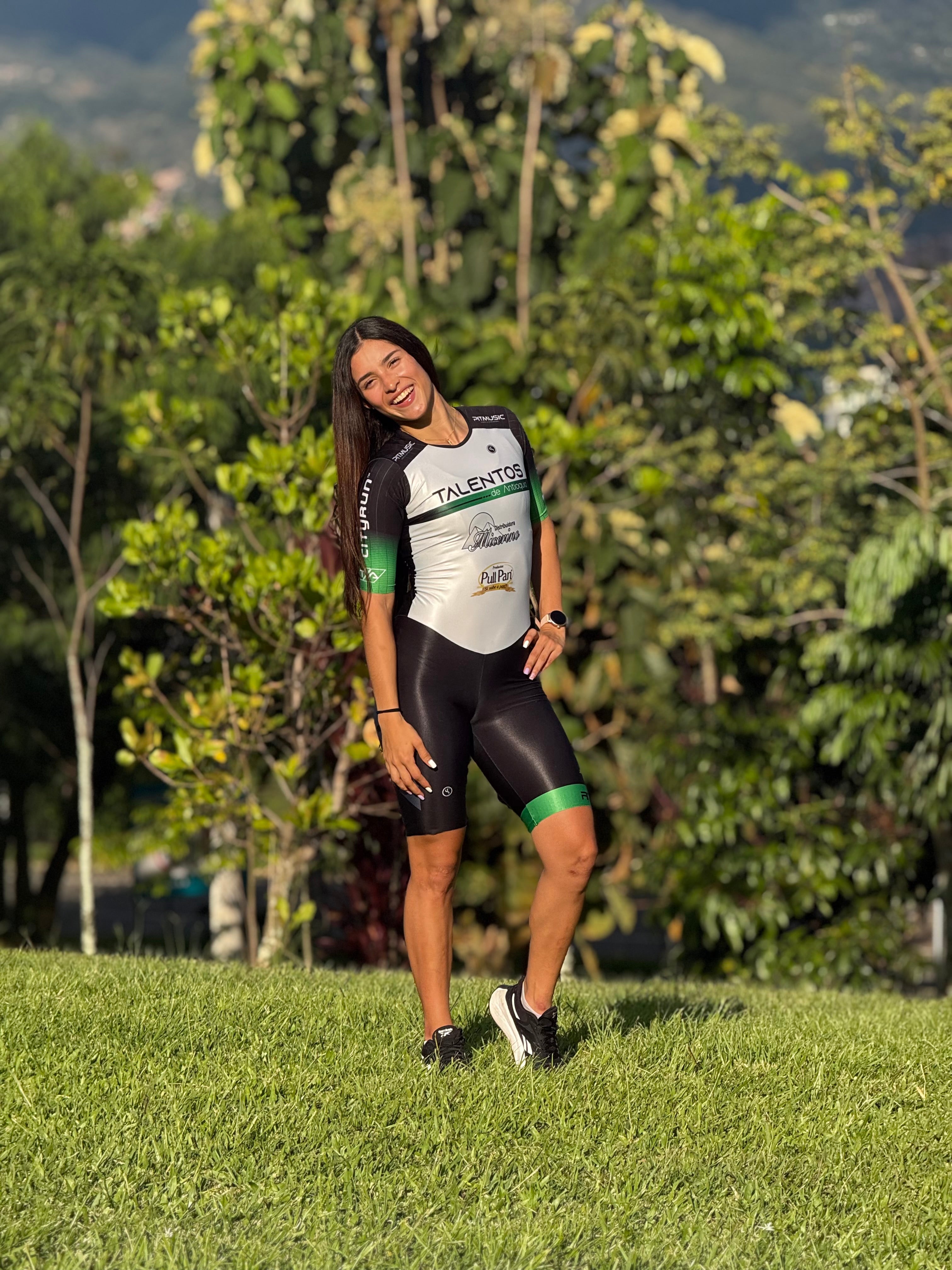 Licra Blanca Club Talentos de Antioquia