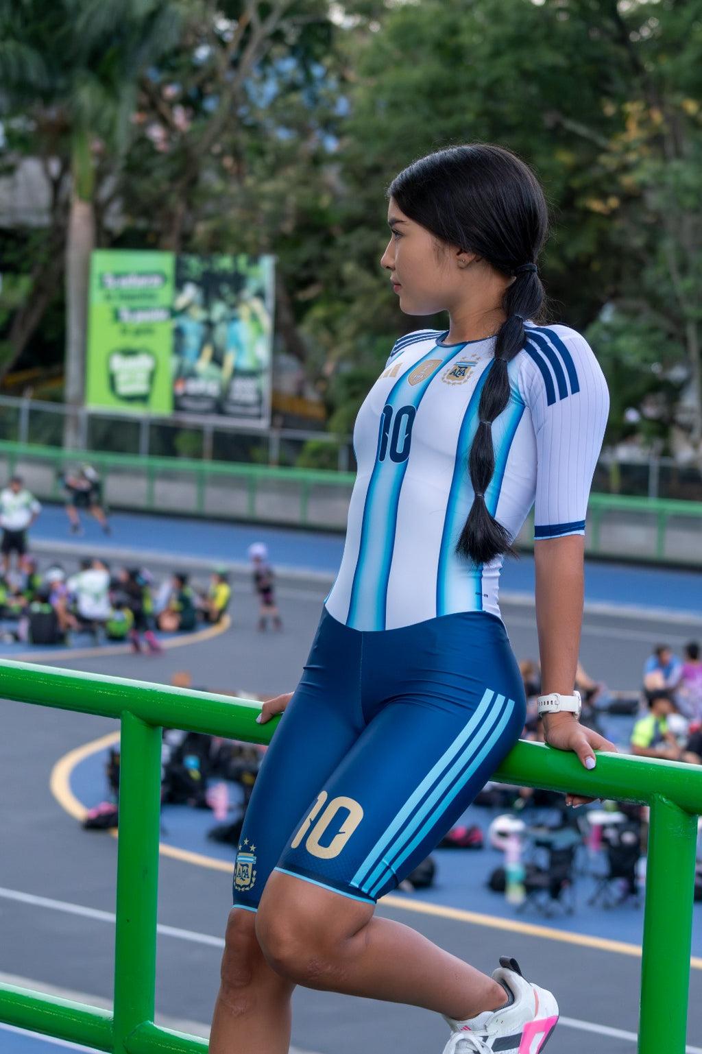 Enterizo de Patinaje Argentina Edición Campeón del Mundo "Messi #10"