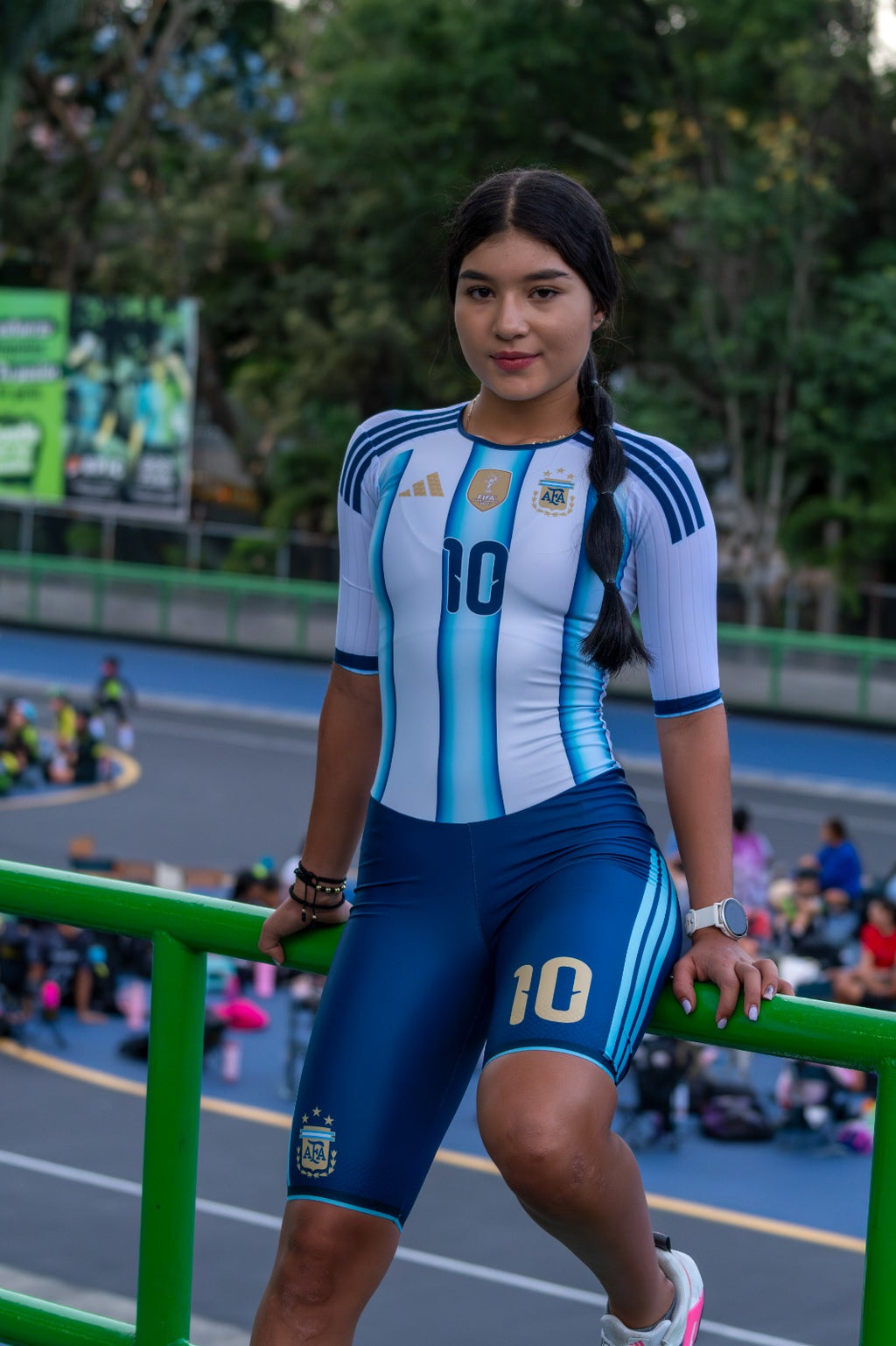 Enterizo de Patinaje Argentina Edición Campeón del Mundo "Messi #10"