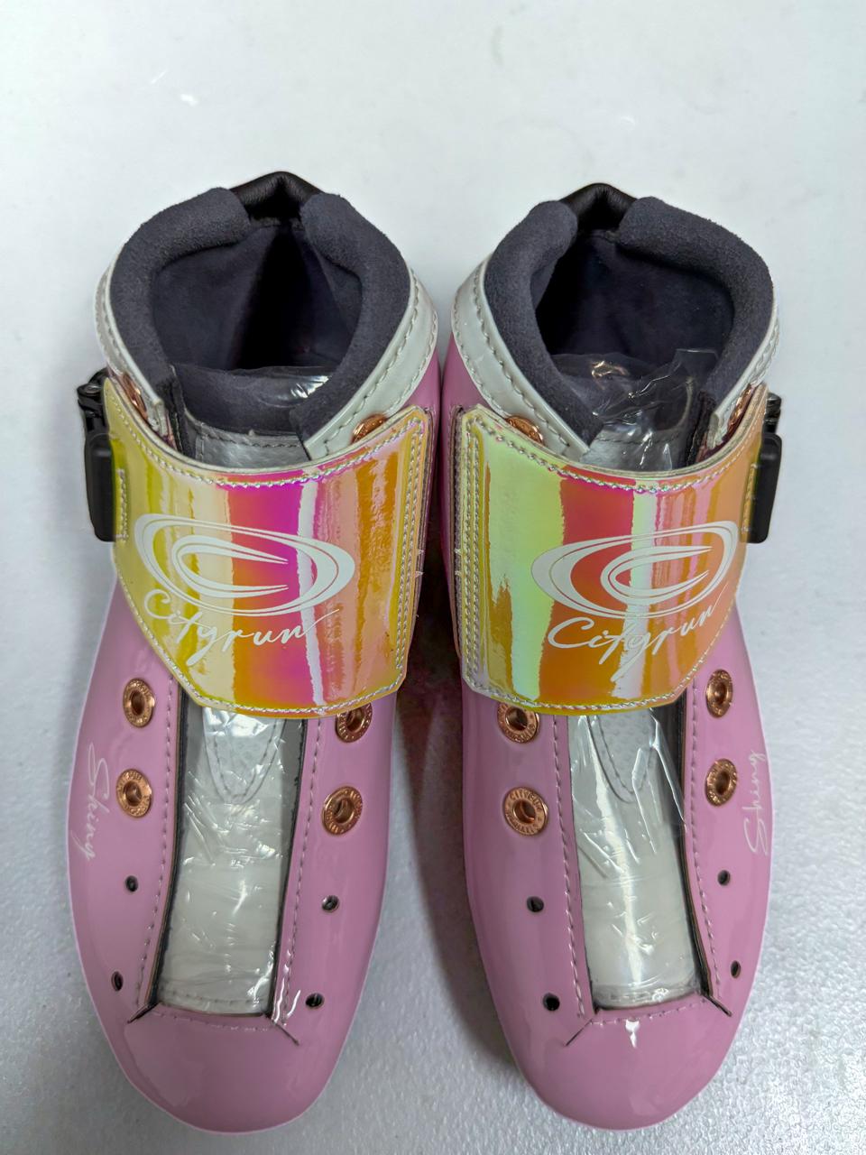 Bota Profesional de Velocidad Cityrun Shiny – Rosa Tornasol